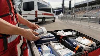 Дежурство скорой на мероприятиях в Ростове-на-Дону